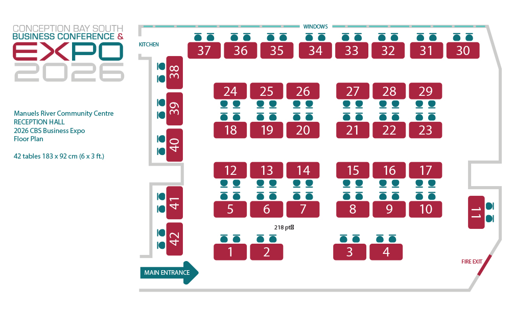 Expo 2026 floor plan