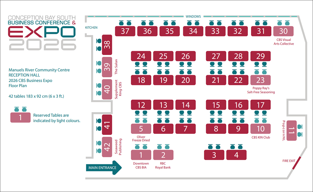 Expo 2026 floor plan